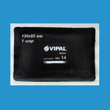 Пластир радіальний Vipal RAC-14 130х85мм 1 шар нейлонового корду RAC14-1 фото