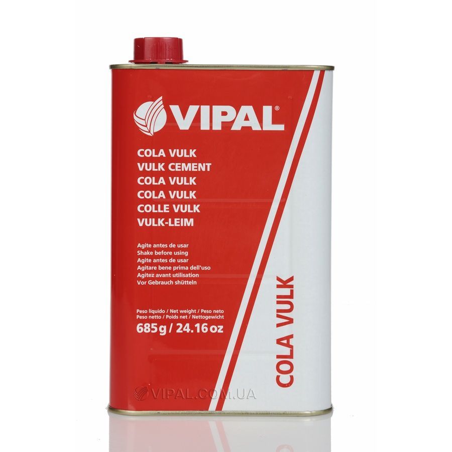 Клей-термопрес (рідка гума) Vulk Cement 1000мл Vipal для гарячої вулканізації при ремонті шин CV685 фото